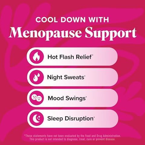 Smnutrition Menopause Vitamins Beadlets With Black Cohosh Red Clover & More Hot Flashes Night Sweats & Mood Support Menopause Supplements For Women With Dong Quai Chaste Tree Berry & Dim Nongmo 30Ct