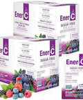 Enerc Sugar Multivitamin Drink Mix Vitamin Powder For Water Electrolytes Powder No Sugar Hydration Boost Packets Zero Sugar Vitamin C & B12 Supplement Liquid Mix Mixed Berry 60 Count