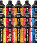 Bodyarmor SuperDrink Variety Pack Sports Drink, Fruit Punch, Strawberry Banana, Blue Raspberry, Tropical Punch & Orange Mango, Electrolyte Hydration Beverage, 12oz Bottles, 15 Pack (3 Bottles of Each Flavor)