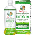 Maryruth'S Maryruth Organics Extra Strength Nighttime Liquid Multimineral Sugar Free Calm Magnesium Citrate No Melatonin Calcium Magnesium Zinc Muscle Relaxation Lemonade Flavor Vegan 32 Serving