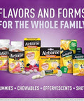 Airborne Elderberry + Zinc & Vitamin C Effervescent Tablets, Immune Support Supplement With Powerful Antioxidant Vitamins A C E, 20 Fizzy Drink Tablets, Elderberry Flavor