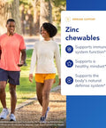 Pure Encapsulations Zinc Chewables Supplement For Immune System Support Growth And Development And Wound Healing 100 Chewable Tablets Natural Orange Flavor