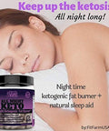 CLEAN+LEAN ALL NIGHT KETO: First Ever Overnight Ketogenic Fat Burner & Sleep Aid | Keto boosters+Coconut Oil + Vitamins & Immunity Complex 60 Caps