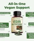 Vimerson Health Vegan Multivitamins for Vegans and Vegetarians and Multivitamin for Women