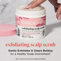 Viviscal Exfoliating Scalp Scrub Clarifying Scrub With Biotin & Keratin Promote Fuller & Healthier Hair Growth Gentle Exfoliating Scalp Treatment 200G (7.05 Oz.)