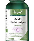 Hyaluronic Acid 75mg with Vitamin C 60 Capsules Supplement for Skin and Joints Alternative to Serum (1 Bottle)