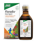 Floradix Iron Sport Liquid Mineral & Vitamin Formula - Daily Nutrition & Energy Support - Sports Nutrition With Iron B Vitamins & More - Vegan & Non-Gmo 8.5 Fl Oz