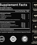 Terra Elmnt 2015Mg Testosterone Booster For Men 8X Strength W. Ashwagandha Tongkat Ali Pycnogenol Tribulus - Total T Testosterone Supplement For Men Male Enhancing Libido Test Booster Muscle Builder Pills