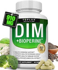 Toplux Dim Supplement 910 Mg Plus Bioperine Complex Diindolylmethane To Support Hormone Balance And Estrogen Metabolism Helps With Menopause Acne Pcos Better Skin Bodybuilding For Men Women 60 Capsules