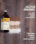 Flora Udo'S Oil 369 Blend Vegan Omega3 & Omega6 Contains Organic Coconut & Flax Seed Oil Keep Chilled 32 Fl. Oz.