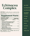 Nature's Bounty Echinacea Complex Herbal Supplement Supports Immune Health 450 Mg 100 Capsules