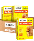 RXBAR Nut Butter and Oat Protein Bars, Protein Snacks, Honey Cinnamon Peanut Butter (6 Boxes, 30 Bars)
