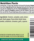 Frontier Co-op Indian Curry Seasoning, 1.87 Ounce Bottle, Complex Flavor with Turmeric, Coriander and Lemon