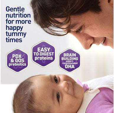 Enfamil Neuropro Gentlease Baby Formula Brain Building Dha Humo6 Immune Blend Designed To Reduce Fussiness Crying Gas & Spitup In 24 Hrs Prebiotics To Promote Softer Stools Baby Milk 27.4 Oz