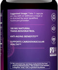 MRM - Resveratrol - 100mg Natural Trans-Resveratrol 60 Vcaps