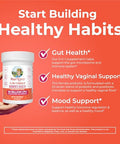 Maryruth's 3 In 1 Daily Health Probiotics + Postbiotics For Women 30 Ct