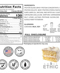 Sweat Ethic Whey'D Protein Powder 25 G Whey Protein Blend With Concentrate (30 Ounce Vanilla Cake Batter)