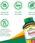 Jamieson Biotin 10000 Mcg Value Size 90 Softgels