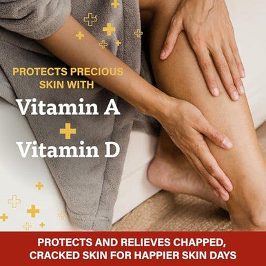 A+D First Aid Healing Ointment Moisturizing Skin Protectant For Dry Cracked Heels Elbows Hands And Lips Use After Hand Washing Packaging May Vary Multicolor " 1.5 Oz Tube