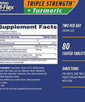 Osteo Biflex Triple Strength Glucosamine With Turmeric Joint Health Supplement Coated Tablets Original Version 80 Count