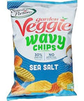 Sensible Portions Garden Veggie Sea Salt Wavy Chips 12 oz (Pack of 8)
