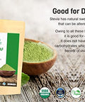 Herbs Botanica Stevia Powder Pure Extract Natural Sweetner Sugar Alternative For Keto Diet ZeroCalorie Sugar Alternative No Aritificial Sweetner added. 100% Natural 5.3 oz