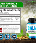 Calm Magnesium Glycinate with Ashwagandha Root Extract