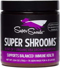 Super Snouts Super Shrooms Super 7 Organic Medicinal Mushroom Blend 2.64oz Jar w/Scoop