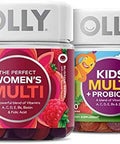 Olly The Perfect Women'S Multi And Kid'S Multi +Probiotic Family Pack Gummies 2 Count Chewable Supplement