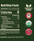 Pompeian USDA Certified Organic Extra Virgin Olive Oil Non-Stick Cooking Spray, No Propellants, 5 Fl Oz