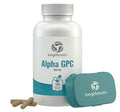 LongLifeNutri Alpha Gpc Choline Supplement 300Mg - 180 Vegetarian Capsules | Made In Usa | Cognitive Enhancer Nootropic | Supports Memory & Brain Function | Boosts Focus & Mood | 300 Mg Pure Powder Pills Complex
