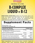 Sundance B Complex Plus B12 1200 mcg Liquid 2 Fluid Ounce