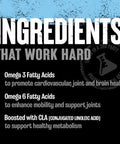 Animal Advanced Omega Essential Fatty Acids High Potency 3500Mg Omega 3 & Omega 6 Supplement With Epa Dha Ala Cla Gla For Heart Brain Joint Skin Eye Metabolism Immune Health 30 Day Pack