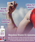 Maryruth'S Maryruth Organics Kids Multivitamin Liposomal (Strawberry Cherry & Vanilla) & Vitamin D3 Liposomal (Mixed Berry) Clean Label Project Verified Vitamins For Immunity & Overall Wellness Vegan Non-Gmo