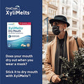 Oracoat Xylimelts Dry Mouth Relief Bundle Slightly Sweet 40 Count Mild Mint 40 Count And Cinnamon 40 Count