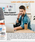 Doctor'S Best Lutein 20 Mg Supports Eye Health & Performance Nongmo Gluten 180 Softgels
