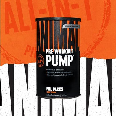 Animal Pump Preworkout 30 Count Omega Omega 36 30 Day Pack