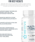 Revive Md Multi-Vitamin Supplement For Men & Women - Comprehensive Multivitamin Supports Energy Immunity & Overall Health With Essential Vitamins Nac Zinc Magnesium & More - 60 Capsules