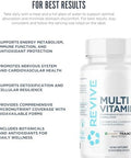 Revive Md Multi-Vitamin Supplement For Men & Women - Comprehensive Multivitamin Supports Energy Immunity & Overall Health With Essential Vitamins Nac Zinc Magnesium & More - 60 Capsules