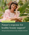 Gaia Herbs Resveratrol 150 Beauty & Radiance Antioxidant Support Supplement Made With Japanese Knotweed Contains 150 Mg Transresveratrol Per Serving 50 Liquid Phytocapsules (25Day Supply)