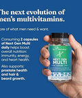 Eu Natural Next Gen Multi For Him Advanced Men'S Multivitamin Supplement ÃƒÂ¢Ã¢â€šÂ¬Ã¢â‚¬Å“ 26-In-1 Multiblend For Beard & Hair Growth, Men'S Reproductive Health, Metabolism, Heart, Skin, Prostate Support, More ÃƒÂ¢Ã¢â€šÂ¬Ã¢â‚¬Å“ 60 Veg Capsules