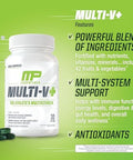 Muscle Pharm Essentials Multiv+ & Musclepharm Essentials Fish Oil Elite Omega 3 Supplement