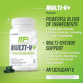 Muscle Pharm Essentials Multiv+ & Musclepharm Essentials Fish Oil Elite Omega 3 Supplement