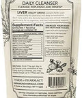 Anima Mundi Liver Vitality Daily Detox Powder - Green Superfood Supplement for Detox Cleanse & Liver Gallbladder Support - Chlorella, Spirulina, Turmeric & Chanca Piedra Detox Drink Powder (8oz)
