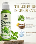 MO4T Liquid Stevia Drops ÃƒÆ’Ã†â€™Ãƒâ€šÃ‚Â¢ÃƒÆ’Ã‚Â¢ÃƒÂ¢Ã¢â€šÂ¬Ã…Â¡Ãƒâ€šÃ‚Â¬ÃƒÆ’Ã‚Â¢ÃƒÂ¢Ã¢â‚¬Å¡Ã‚Â¬Ãƒâ€¦Ã¢â‚¬Å“ Natural Sweetener with Zero Calories ÃƒÆ’Ã†â€™Ãƒâ€šÃ‚Â¢ÃƒÆ’Ã‚Â¢ÃƒÂ¢Ã¢â€šÂ¬Ã…Â¡Ãƒâ€šÃ‚Â¬ÃƒÆ’Ã‚Â¢ÃƒÂ¢Ã¢â‚¬Å¡Ã‚Â¬Ãƒâ€¦Ã¢â‚¬Å“ 3 Clean Ingredients ÃƒÆ’Ã†â€™Ãƒâ€šÃ‚Â¢ÃƒÆ’Ã‚Â¢ÃƒÂ¢Ã¢â€šÂ¬Ã…Â¡Ãƒâ€šÃ‚Â¬ÃƒÆ’Ã‚Â¢ÃƒÂ¢Ã¢â‚¬Å¡Ã‚Â¬Ãƒâ€¦Ã¢â‚¬Å“ 8.45 oz (250ml) Clear Sweet Drops - No Bitter Aftertaste, Liquid Sugar Alternative, Zero Calorie.