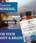 Magnesium Citrate Complex 500 MG Constipation Calm & Relaxation Support | High Absorption Magnesium Supplement Digestion Support Citrato de Magnesio Non-GMO & Soy-Free 120 Mag Citrate Capsules