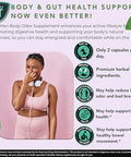 Natural Body Odor Eliminator Pills - Chlorophyll With Zinc, Champignon, Psyllium Fiber - Third Party Tested, 60 Vegan Capsules. Made In The Usa