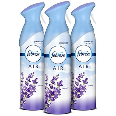 Febreze Air Effects Air Refresher Spray Lavender Scent 300 Ml (Pack Of 3)