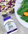 21St Century Papaya Enzyme Chewable (100 Count) Papaya & Pineapple Digestive Enzymes For Gut Health Tropical Flavor Nongmo Gluten No Added Salt Yeast Artificial Flavors