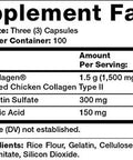 Olympian Labs Biocell Collagen Ii 1500Mg Supplement Capsules Nongmo Gluten Allergan Supports Skin & Joint Health And Cartilage Producing Cells 100 Capsules (33 Day Supply)